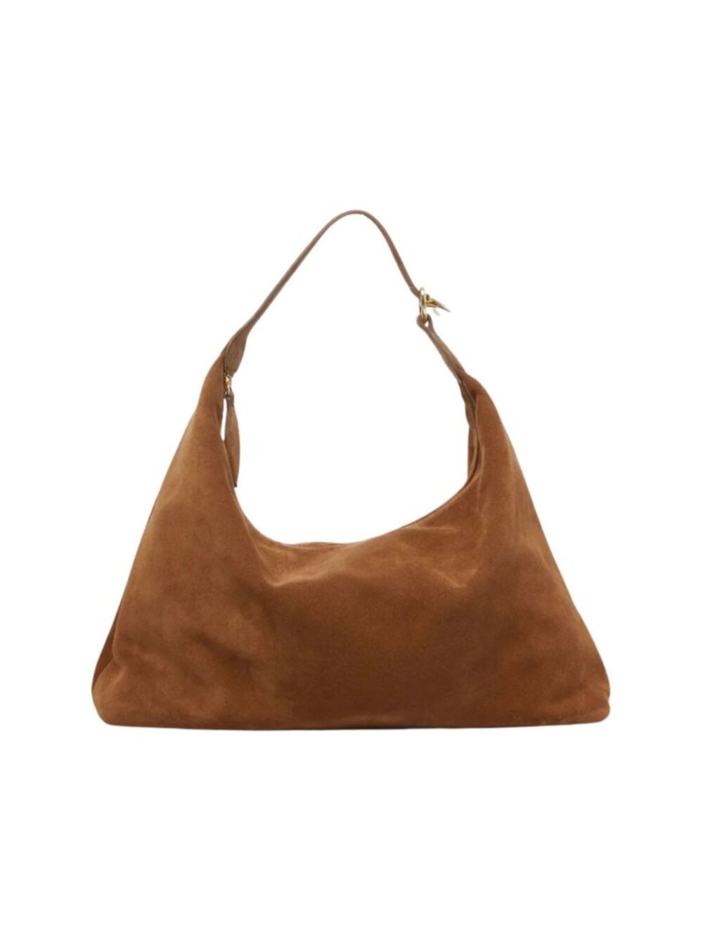 Little Liffner Brown Suede Pillow Shoulder Bag GUC $650